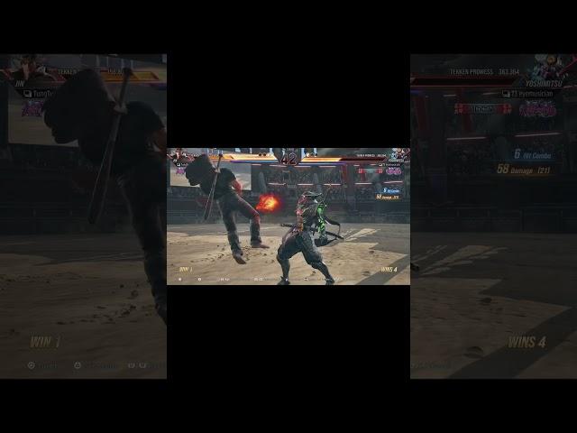 Tekken 8 season 2  Yoshimitsu 10 combos #shorts #yoshimitsu