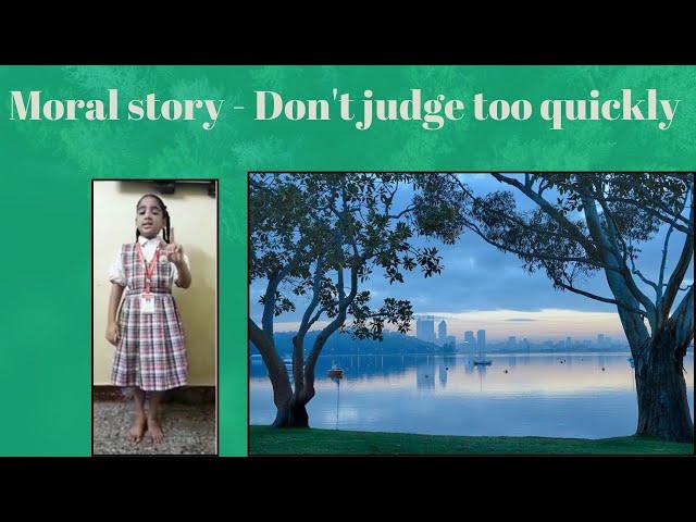 | Moral Story - Don't judge too quickly| Shaikh Mahera I.R