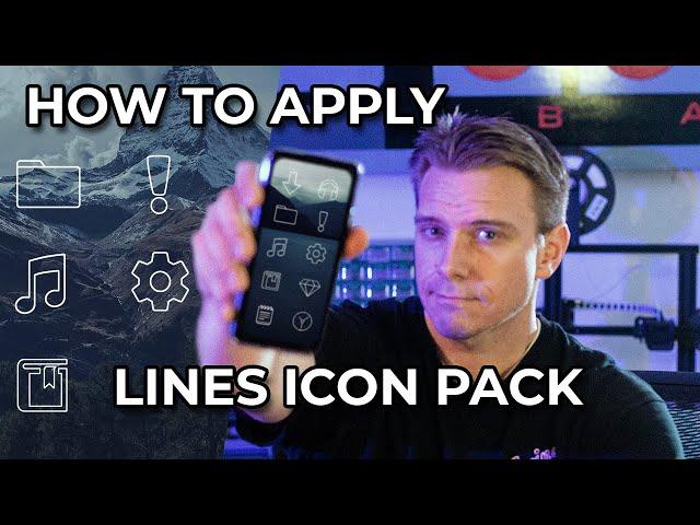 Lines Icon Pack | How to Apply Icon Packs on Android