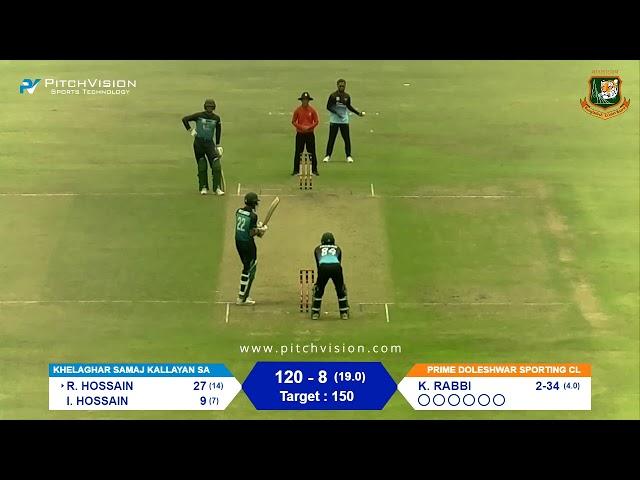 BDPDCL T20 I 2019-2020 Prime Doleshwar vs Khelaghar 02.06.2021