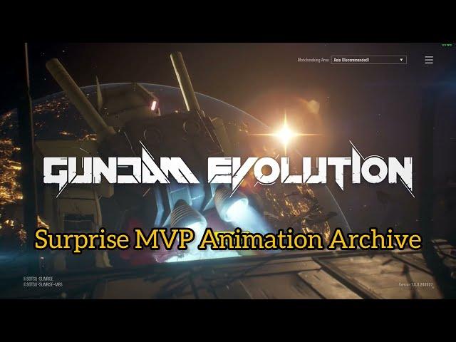 [GUNDAM EVOLUTION] Surprise MVP Archive