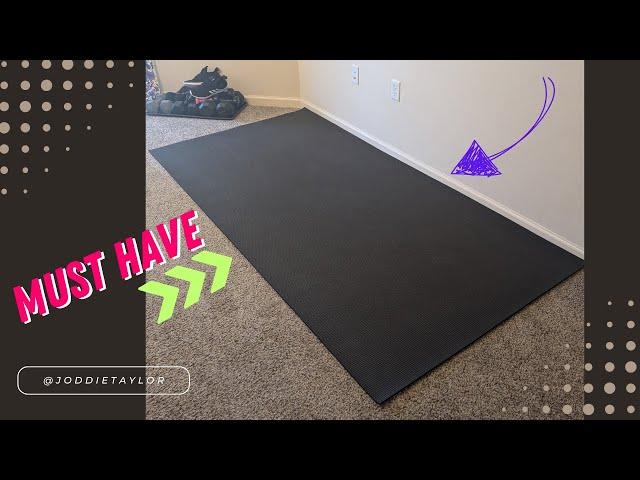 #ad Review of the Extra Large Exercise Mat from Gorilla Mats