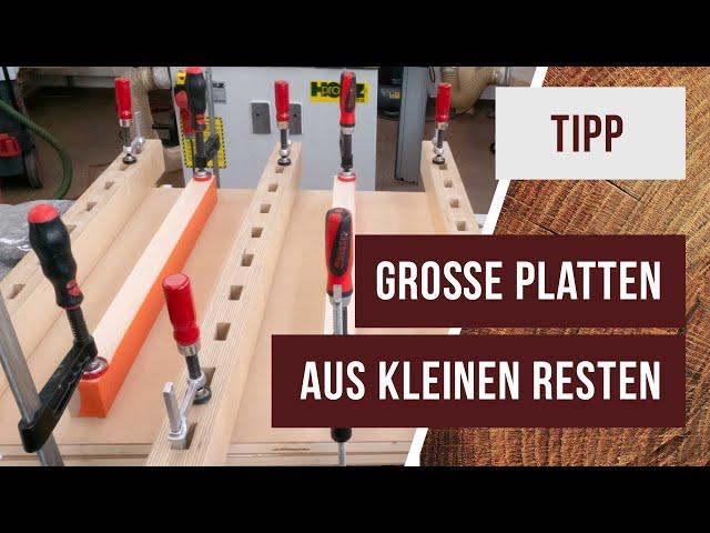 Platten aus Resten zusammensetzen - funktioniert das?