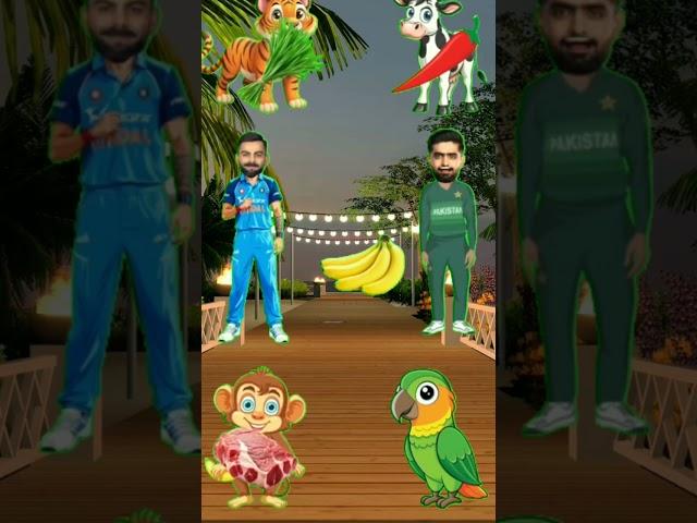 Virat Kohli Vs Babar Azam #funny #10million video HD India vs Pakistan