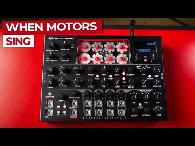 When Motors Sing: Mega Deep Motor Synth MKII Exploration 