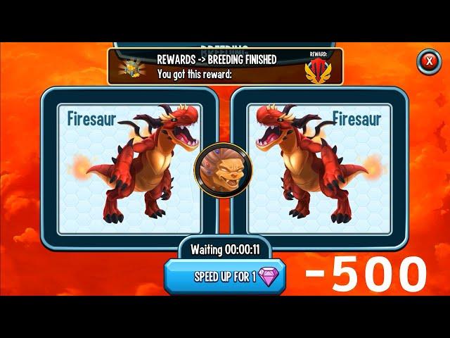 Monster Legends - Firesaur & Firesaur - And Breeding Youtuber McCreamy Condemned  All Forms