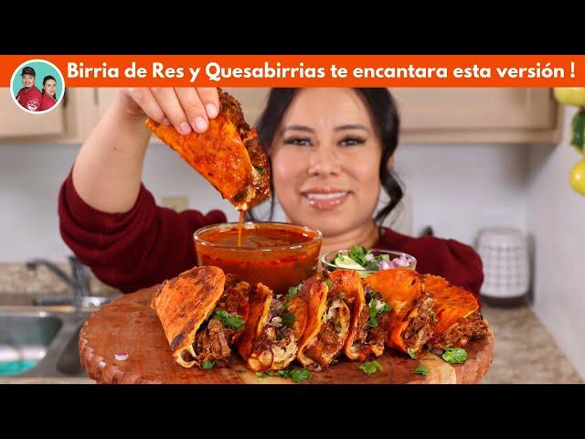 Birria de Res y Quesabirrias - Nueva Version Mejor que Nunca | la mejor que Puedes hacer en Casa |