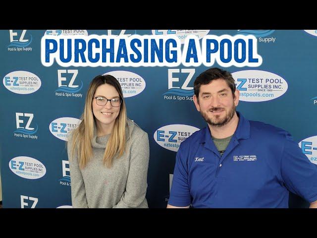 Pool Purchasing Process | E-Z Test Pool Supplies