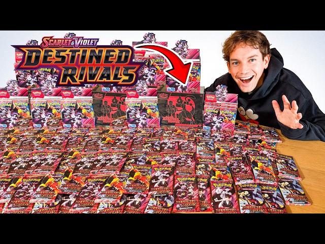 Opening 100x Pokémon Destined Rivals Booster Packs