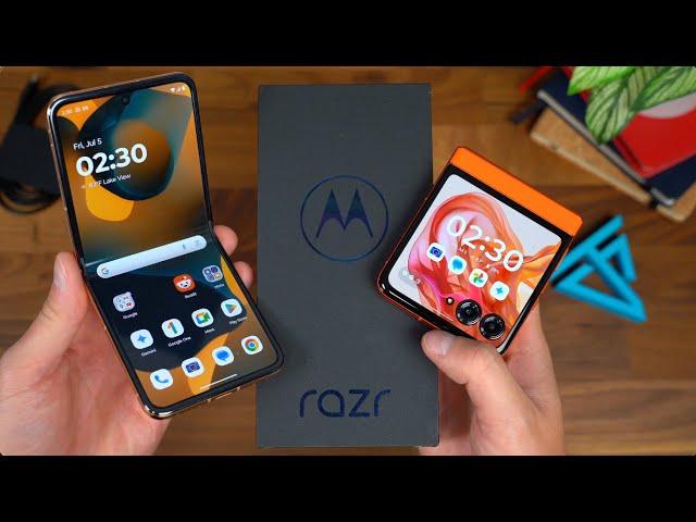 Motorola Razr 2024 Unboxing: Razr vs Razr+!