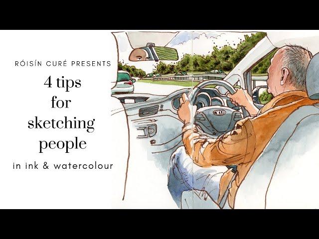 4 Tips For Sketching People