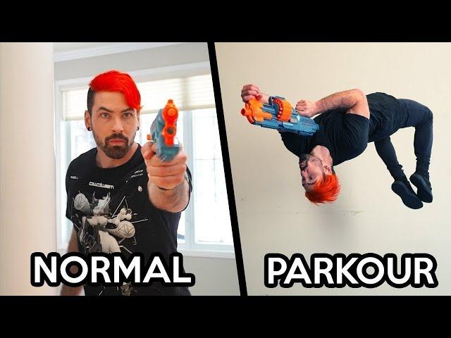 ALL NEW Parkour VS Normal People In Real Life