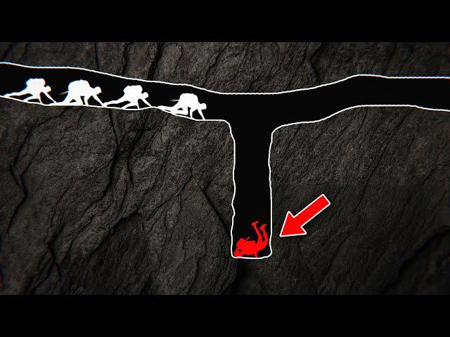 Trapped in a Hidden Pit | Cave Exploring Gone Wrong