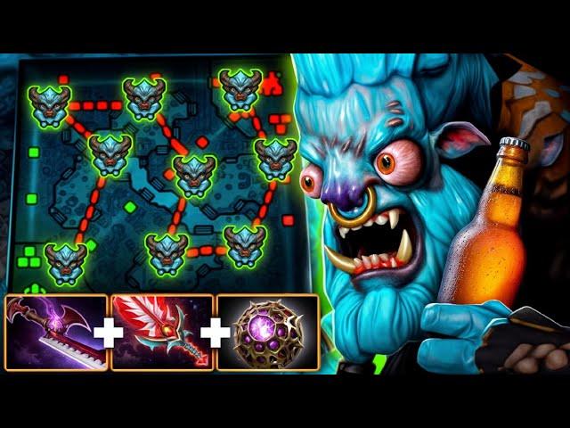 40 Kills Spirit Breaker One Shot +3000 Move Speed Rampage | Dota 2 Gameplay