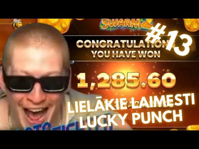 HOTTE PACEĻ BITĪTĒ 1285 EUR | LUCKY PUNCH LIELĀKIE LAIMESTI #13