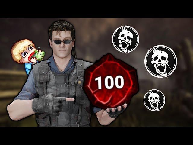 Destroying Survivors with my P100 Wesker | Dead by Daylight