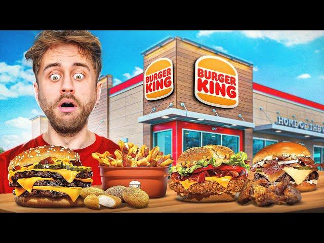 Je n'avais JAMAIS GOÛTÉ ces produits BURGER KING… 