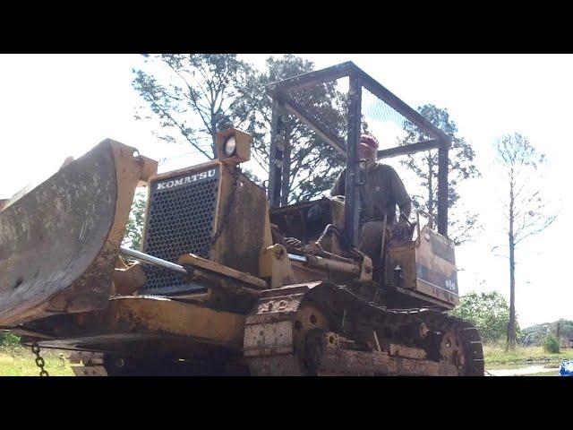 First Move in 10yrs for this Komatsu Dozer