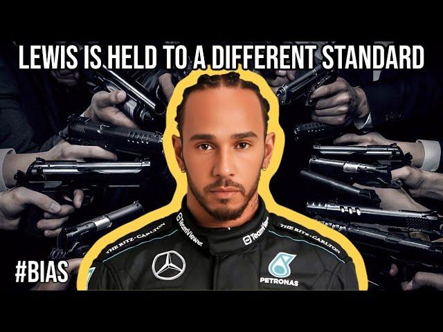 LEWIS HAMILTON IS HELD TO A DIFFERENT STANDARD