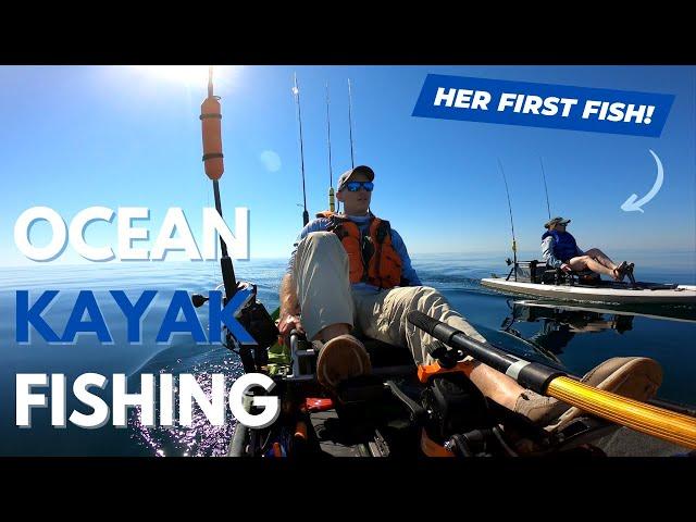 Sunrise Ocean Kayak Fishing! (targeting TRIGGERFISH!)