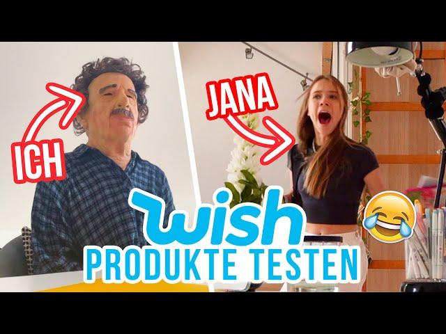 Ich pranke Jana SO GUT  Eure Wish Produkte testen