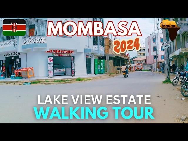 Hidden Alleys of Mombasa ️ | 4K Walking Tour through Lake View Estate in Bamburi - EAST AFRICA