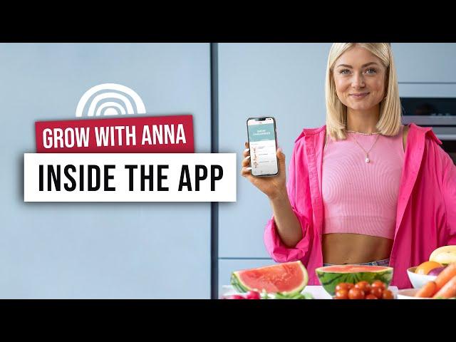 GROW WITH ANNA APP -  Walkthrough - I show you my favourite features of the app!