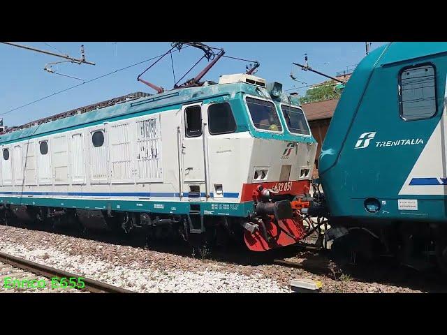 E632 al traino di E464 & Media Distanza, E483 bianca SI, ALn668 e treni merci nel 2019