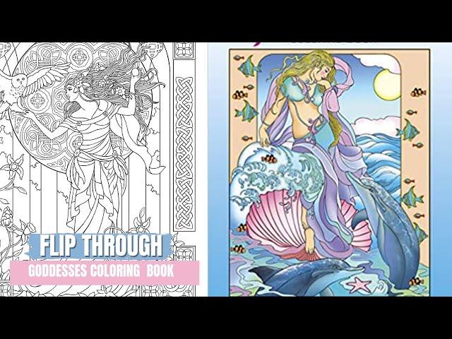 Goddesses Coloring Book Review | Marty Noble