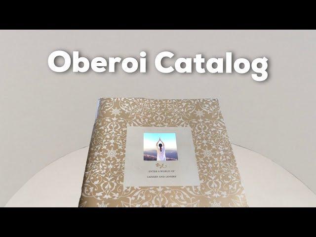 Oberoi Hotels Catalog
