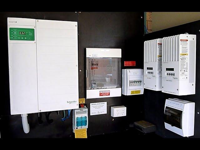 Hybrid solar system review - Schneider Conext XW+ DC coupled