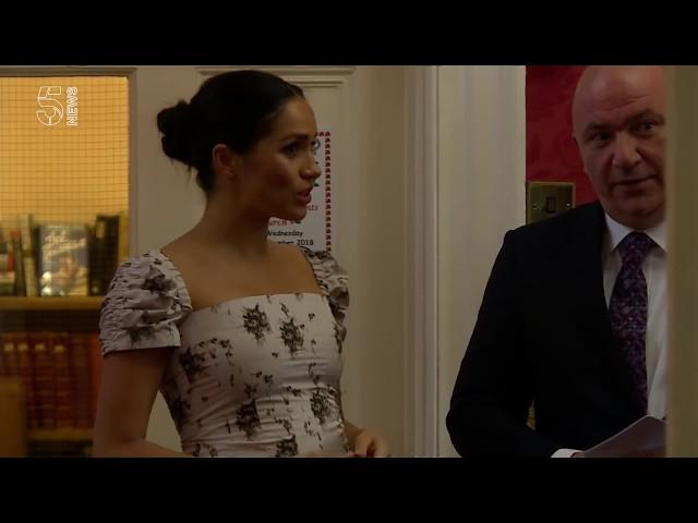 Meghan Markle meets retired actors at Royal Variety nursing home | 5 News