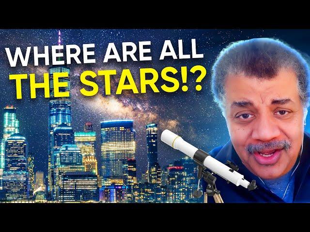 Neil deGrasse Tyson Explains Light Pollution