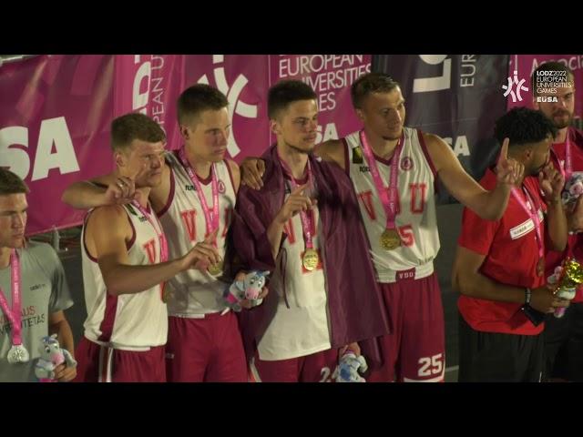 3×3 Basketball finals on #EUG2022 - 2022-07-20