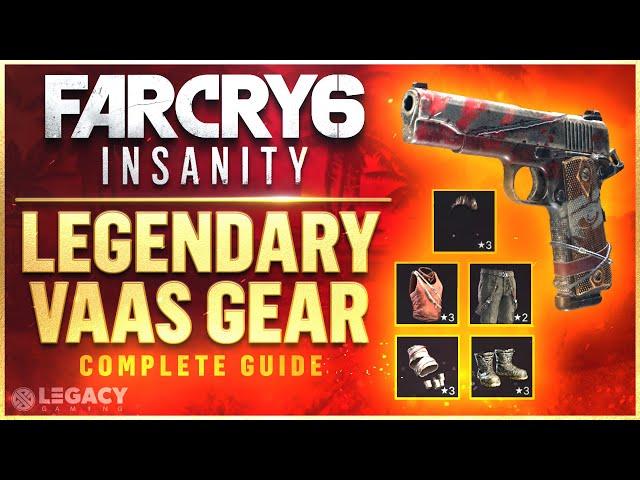 Far Cry 6 - Legendary Vaas Gear - A Complete Guide | Bend Bullets With This Brand New Set!