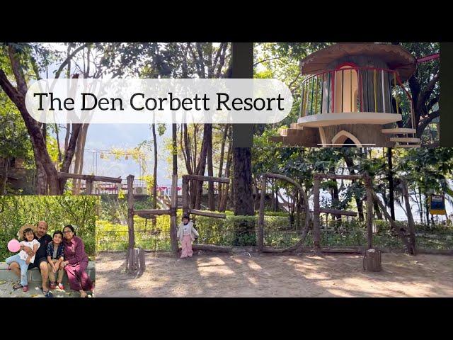 The Den Corbett resort and spa | room tour | Jungle resort near river #jimcorbett