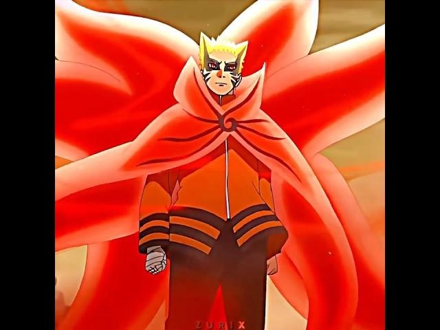 NARUTO USES BARYON MODE  TO SAVE  BORUTO & SASUKE 