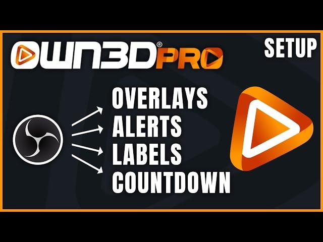 New OBS Plugin With 200+ Free & Premium Overlays | Own3d Pro Tutorial