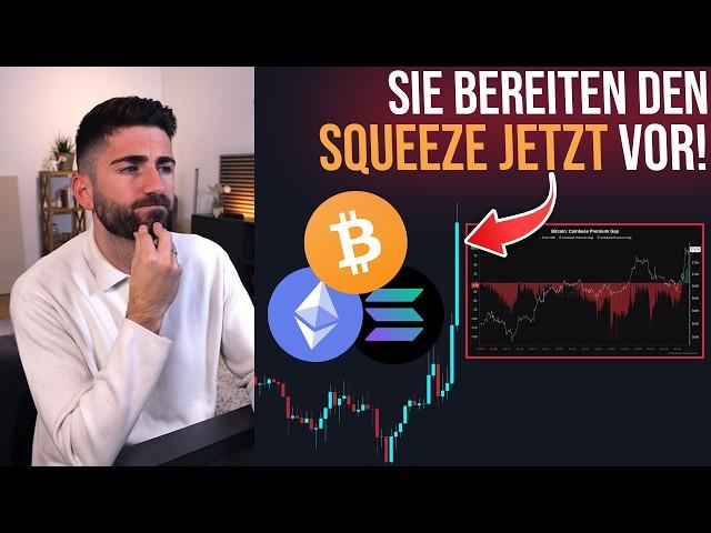 Krypto: Nächster Knall schon in 24h - Bitcoin Squeeze in Vorbereitung!