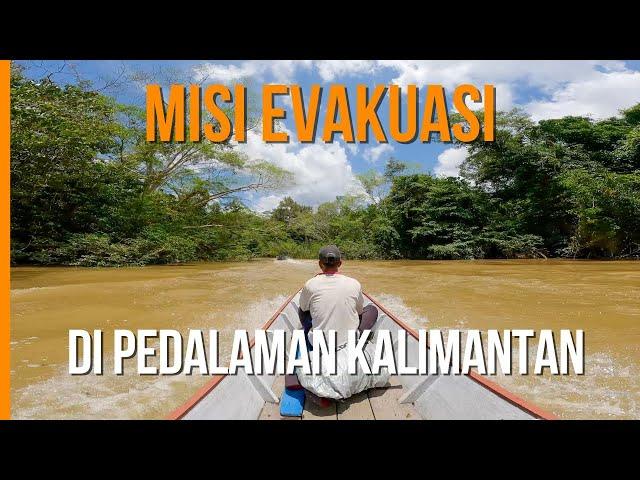 PERJALANAN EVAKUASI DI PEDALAMAN HUTAN KALIMANTAN