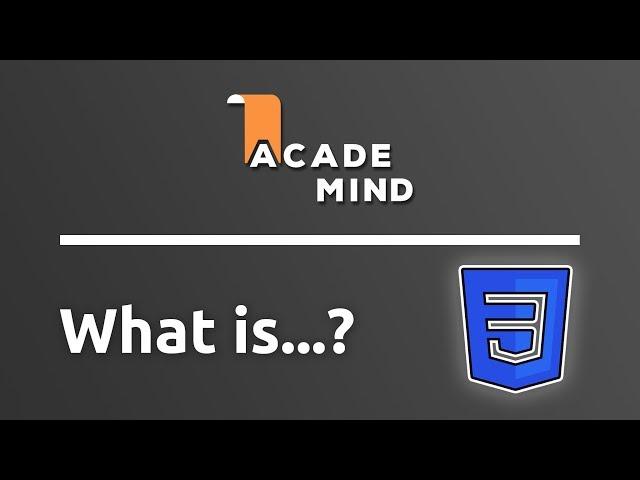 What is CSS - academind.com Snippet