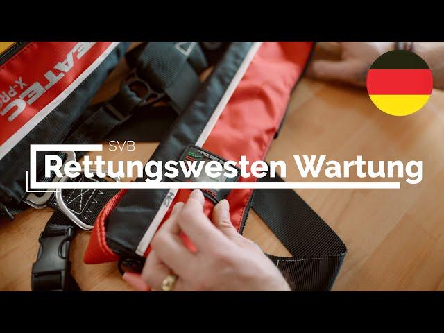 Wartung von Rettungswesten | SVB