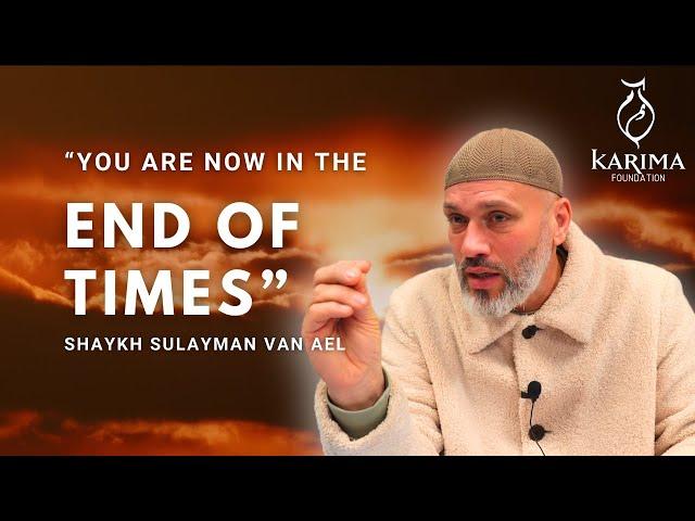 Gaza - Signs of the End of Time | Shaykh Sulayman Van Ael @drvanael