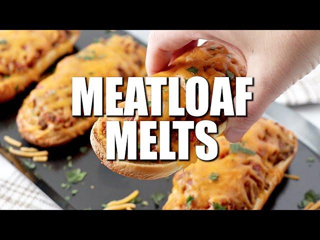 How to make: MEATLOAF PATTY MELTS