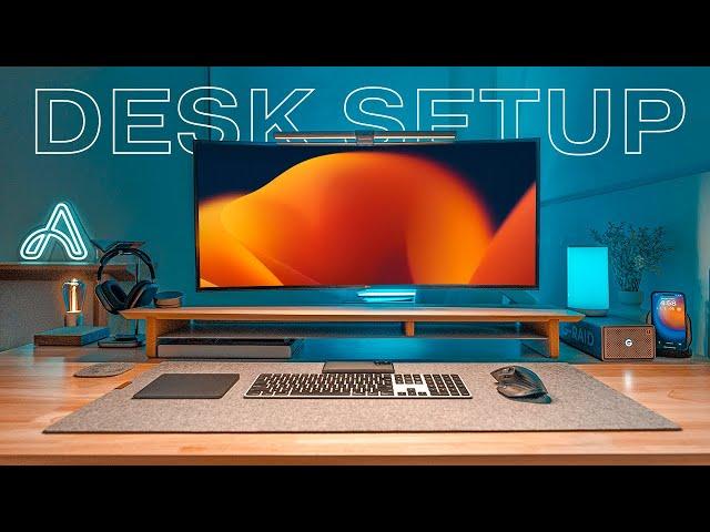 The MODERN Desk Setup – Full Tour & Office Setup!