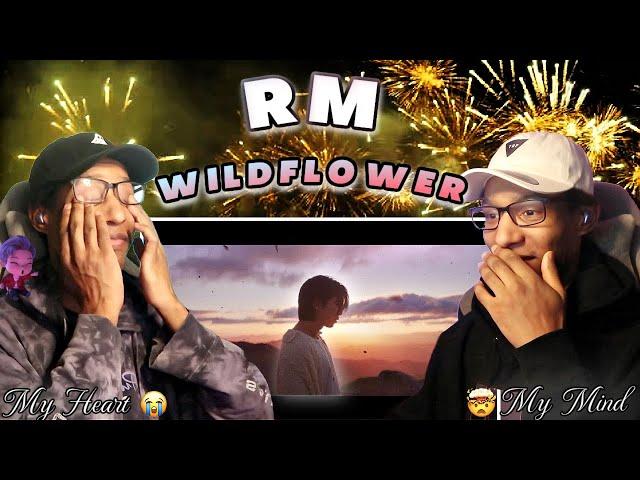 This WRECKED Me... RM 'Wild Flower (with youjeen)' Official MV + Live | REACTION!!