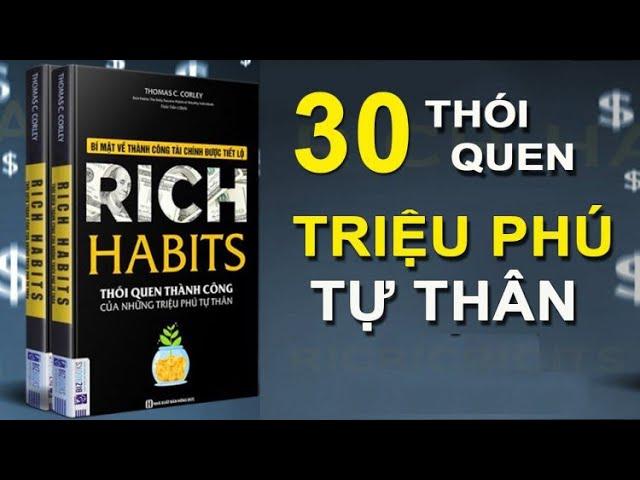 [Sách nói full] Rich Habits - Thói Quen Thành Công Của Những Triệu Phú Tự Thân