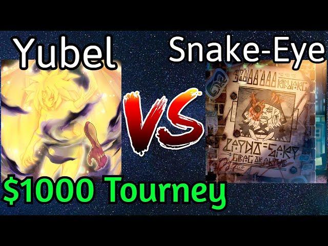 Yubel Fiendsmith Vs Snake-Eye Fiendsmith Loser's Bracket Top 8 $1,000 IronMan Tourney Yu-Gi-Oh!