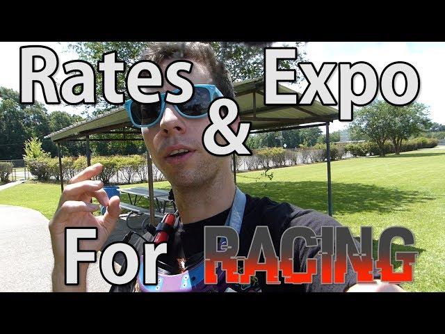 How a Noob Uses Rates & Expo for RACING