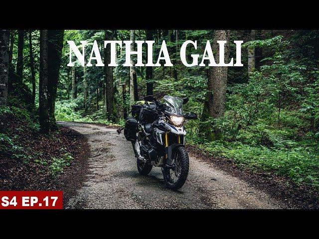 AMAZING NATHIA GALI AND MUSHKPURI TOP GALIYAT- S04 EP. 17 | KASHMIR MOTORCYCLE TOUR